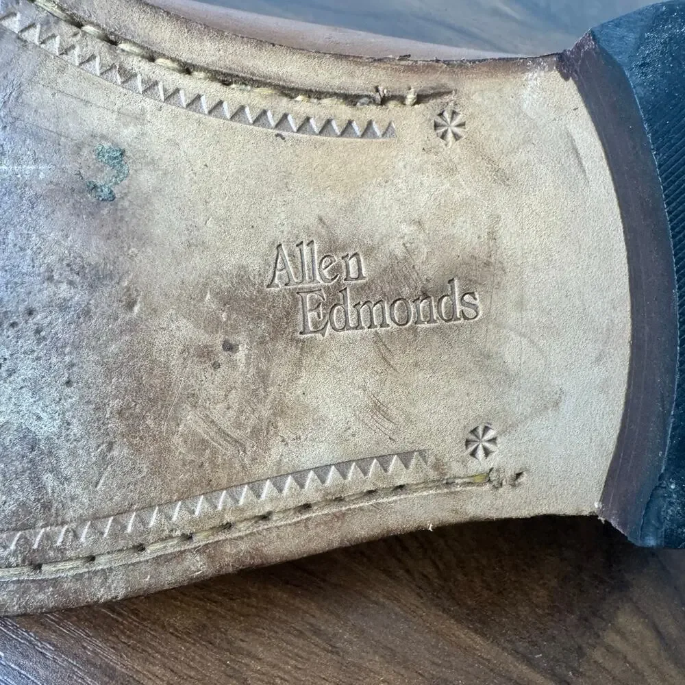 Allen Edmonds 11 D Woodstock‎ Classic Leather Tassel Loafers Dress Shoes